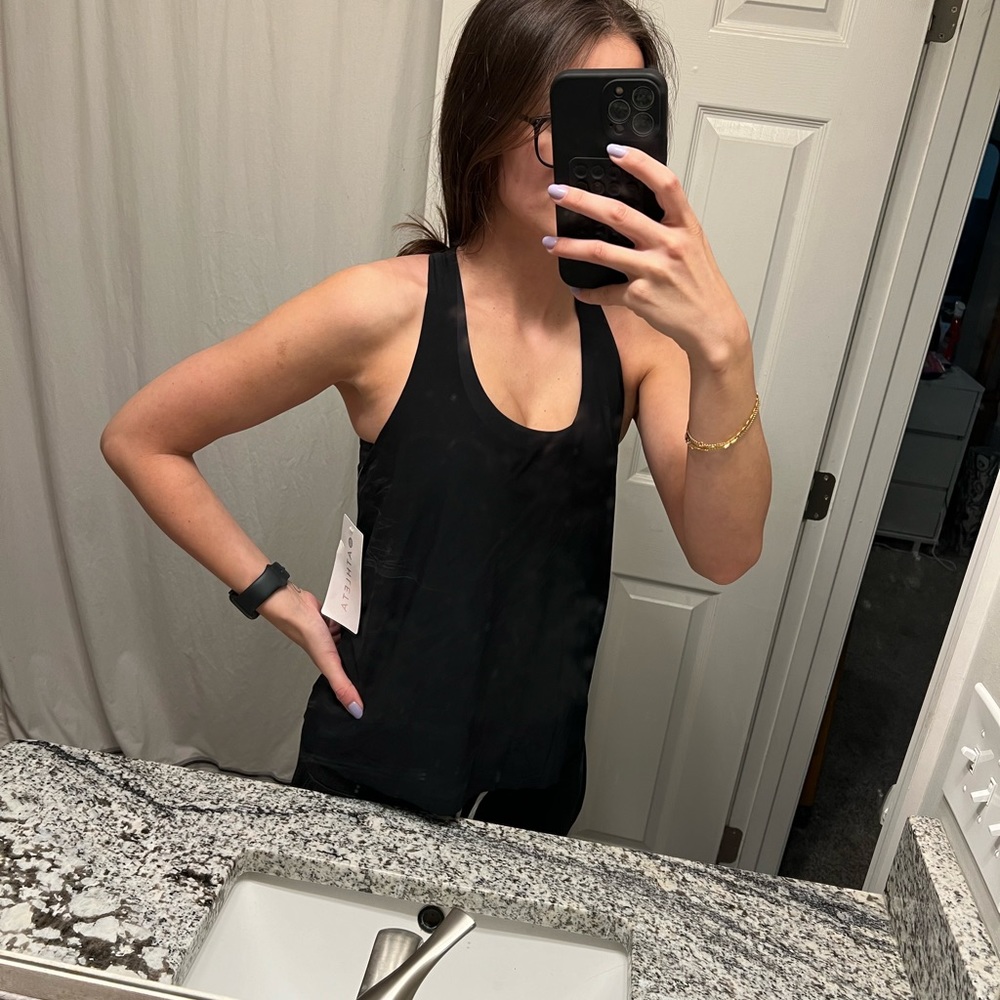 NWT Athleta 2-in-1 ultimate support top